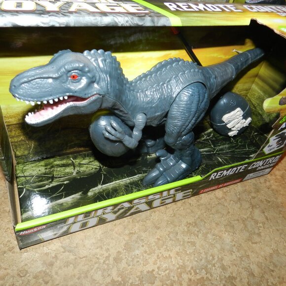 Jurassic Voyage Full Action Dinosaur  RC Remote  🆕📦⌚🏃🏻💨⚡🚚 - Picture 8 of 16